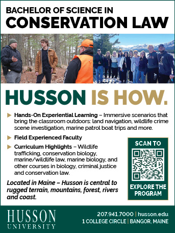 Husson University, Bachelor of Science in Conservation Law